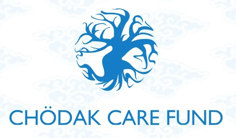 Chödak Care Fund logo, a blue tree